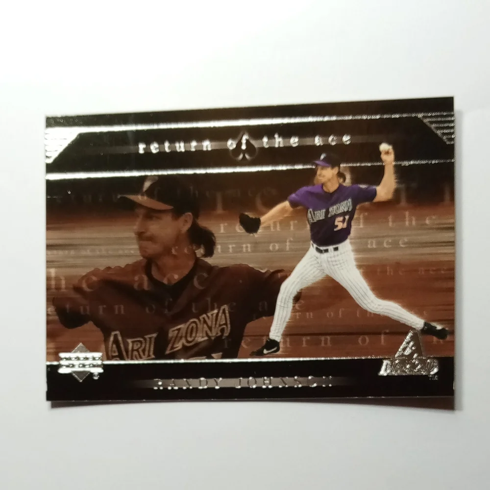 2002 Upper deck Randy Johnson - Picture 2 of 4